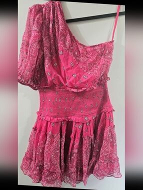 Rococo Sand Romani Mini Dress in Pink